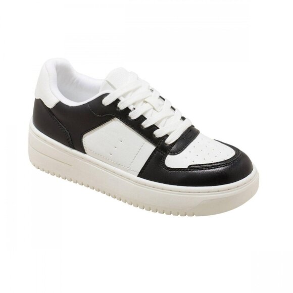 wild fable Womens Lola Lace-Up Sneakers with Memory Foam Insole Black 6.5M - Picture 7 of 16